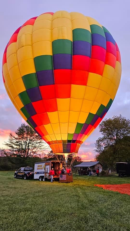 Tethered Balloon Ride Monday April 8th 6:00pm-7:30pm